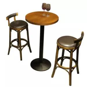 아일랜드 바체어 원목 커피숍 높은 의자 바텐더 회전식 북유럽 카페 인테리어 홈바 식당