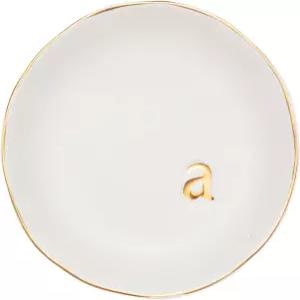 콜렉티브 홈 - 세라믹 주얼리 트레이 반지 귀걸이용 장식용 장신구 접시 목걸이 팔찌 시계 열쇠 생일