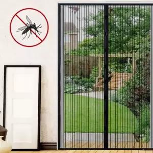 셀프 현관문 방충망 접착 자석 방충망 미세 모기장 방문