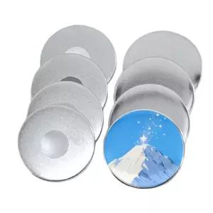 원형 메탈 자석형 핀버튼 키링 DIY 세트 58MM 100개 [BQV48523]