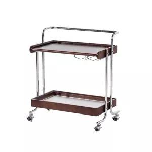 와인트롤리 카트 호텔 월넛 이동식 레스토랑 음식 웨건 서빙