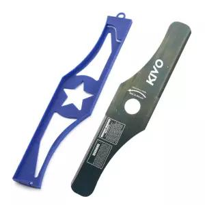 S자형 브러시 커터 블레이드 톱니 모양 트리머 가솔린 잔디 예초기 액세서리 전기 부품 SK5 13 인치 2T