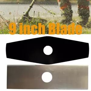 9인치 2날 예초기 잔디깎이 교체용 마름모형 액세서리