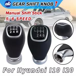 자동차 액세서리 현대 I10 I20 인테리어 교체 용 5/6 단 기어 시프트 노브 시프터 레버 스틱 볼