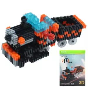 이지 툭툭블럭 기차 교통기관 8종 시리즈 블록 조립 어린이 모형 놀이 완구