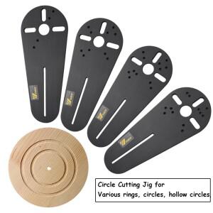보쉬 마키타 전기 핸드 트리머 라우터용 서클 커팅 지그, 밀링 DIY 목공 도구