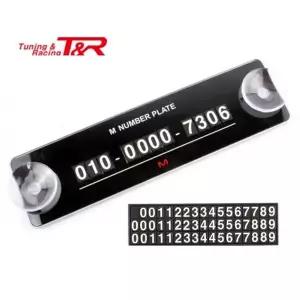 [셀러에이드]슬림 흡착식 주차 전화번호 연락처 판