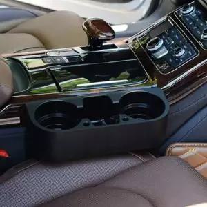 [셀러에이드]잔솔 차량용 차컵홀더 차량 멀티 트레이 텀블러거치대