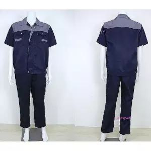 근무복 여름 단체복 정비복 단체카라티 반팔 작업복 현장 사무실 회사 유니폼usi046