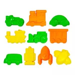 미니 이동수단 모양틀모래놀이 어린이 장난감 몰드 세트 완구 모형
