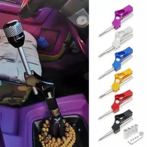 범용 알루미늄 조정 가능한 기어 시프트 노브 익스텐더 높이 레버 확장 자동차 시프터 8 10 12 어댑터