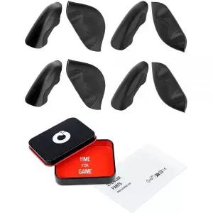 212656 OWORK 오클리 스트레이트 재킷 2007용 울트라 소프트 실리콘 선글라스 노즈 패드 4쌍, 푸시인 미끄