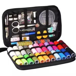 바느질상자 휴대용 여행 자수 바늘 가위 눈금자 재봉 [BGB39192]