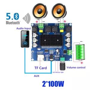 앰프보드 100w 블루투스 5.0사운드 스테레오 스피커 [BVR93344]