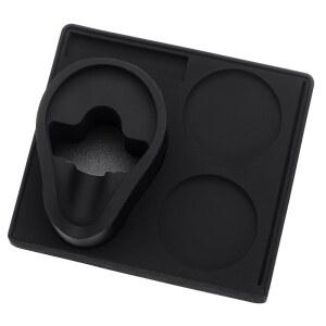 노름코어 에스프레소 매트와 콤팩트 스테이션 탬핑 블랙 코너 스탠드 포르타필터 탬퍼 58MM 커피 홀더 패드 바리스타