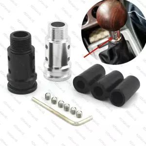 18mm 범용 알루미늄 자동차 수동 기어 시프트 노브 어댑터