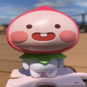 완성품 카카오프렌즈 스토우베리 리틀 어피치 피규어 [BPK95911]