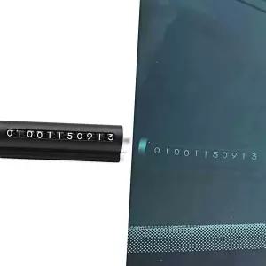 자동차 검정 주차번호판 다이얼주차번호판 원형