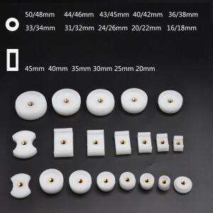 20개 모듬 크기 나일론 시계 프레스 다이 키트 크리스탈 유리 케이스 백 클로저 설정 도구 원형 직사각형