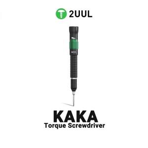 2UUL KAKA 펜타곤 0.8 크로스 1.2 Y 도구가 포함된 조정 가능 토크 스크루드라이버 전화 분해 수리
