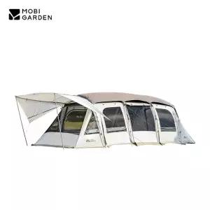 에어텐트 MOBI GARDEN 모비정원 캠핑 LS4 터널텐트 리빙쉘 텐트 대형 장박텐트 초대 공간