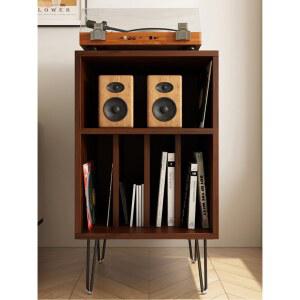 LP보관함 LP장식 레코드판진열 음반 레트로장식 턴테이블 거치대