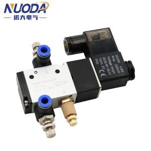 호환  에어 솔레노이드 밸브  전기 제어 가스 마그네틱 3 웨이 포트  2 포지션  3V210-08  DC12V  AC110V