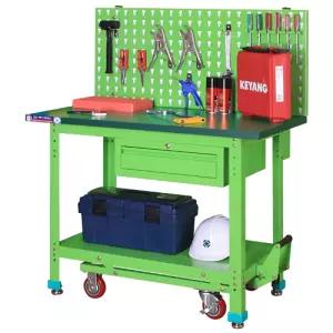 에스엔-이동소형작업대 ST-M1D1P 1100X600X830 미니 현장 공장 공구 수공구 이동식 이동형