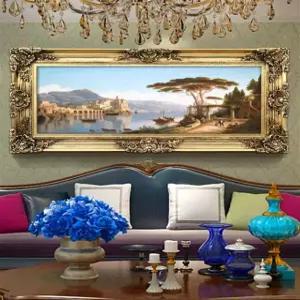 빈티지 액자 유화 사진 인테리어 벽장식 풍경화 표구 데코 소품 그림 아트 스케치