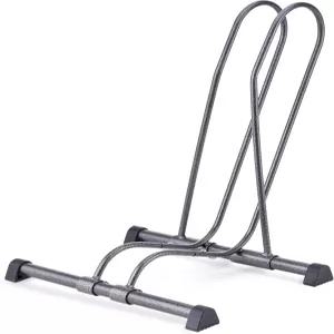 델타 사이클 싱글 바이크 스탠드 바닥 산악용 공구 없는 조절식 뚱뚱한 타이어 로드 차고 주차용