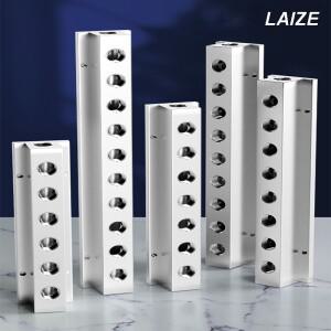 호환 T형 매니폴드 블록 스플리터  에어 컴프레서 피팅