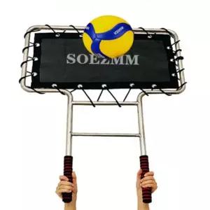 점프 훈련기구 배구 블로킹 연습 보조 네트 프레임 리턴 리시브 연습판 장비