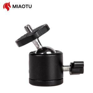 카메라 폰 거치대 스피드라이트 삼각대 셀카 스틱용 호환 볼 헤드 1/4 나사 장착 360 ° 이중 사용 2 in 1