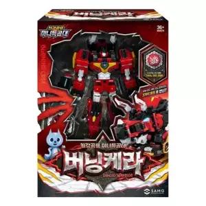 최강공룡 미니특공대 변신 로봇 장난감 버닝케라