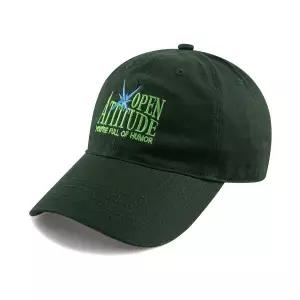매장정품 OPEN ATTITUDE HUMOR BALL CAP-DARK GREEN