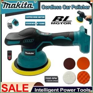 마키타 8단 디지털 디스플레이 무선 자동차 광택기 전동 왁싱 폴리싱 머신 (18V/20V 배터리용)