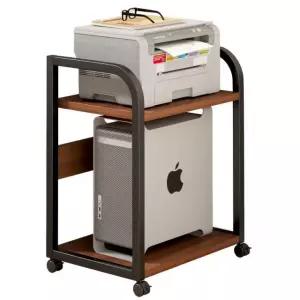 사무실 프린터거치대 수납장 본체 높이조절 선반 스틸 랙 트레이 스탠드