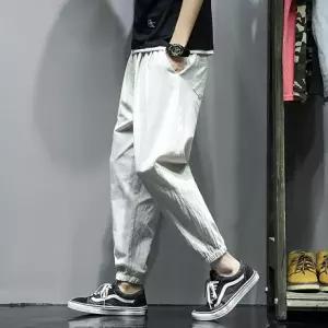 허리밴딩 5컬러 조거팬츠 IS-PA31 린넨 배기 남성