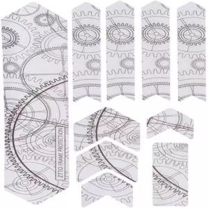 하우스온 자전거 프레임 프로텍터 페인트 보호 필름 체인스테이 MTB BMX용 스타일리시한