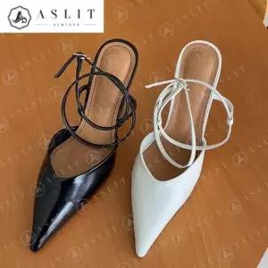 [애슬릿] 스틸레토 발목 스트랩 하이힐 여성 봄 펌프스 (29737959A)