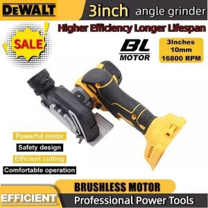 DeWALT 3인치 핸들 무선 앵글 그라인더 컷오프 전기 절단 미니 원형 톱 공구 20V 18V 배터리