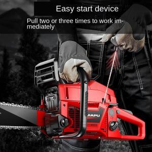 고출력 나무 절단 전기 톱 가솔린 로깅 수목 재배 가정용 연료