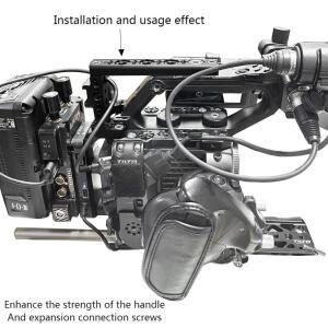 소니 호환 FX6 카메라 케이지 리그  키트 V-마운트 탑 핸들 포함