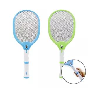 dma원버튼 충전식 전자 전기 파리 모기채