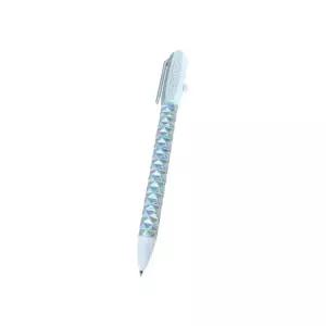 크러쉬메트릭 찌그러지는 실버 펜 볼펜 스위치펜 신기한
