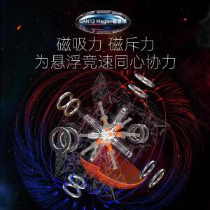 [Picube] GAN 12 Maglev UV 자기 매직 큐브 3x3x3 스티커가 없는 Gan12 도약 자석 퍼즐 스피드