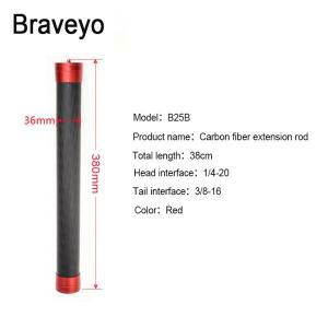 카본 확장 로드 SLR 카메라 볼 헤드 스태빌라이저 알루미늄 합금  브래킷 삼각대 호환 액세서리