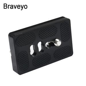 PU 카메라 미니 휴대용 호환 퀵 릴리스 플레이트 긴 40 50 60 70mm 삼각대 모노 포드 볼 헤드 마운트 어댑