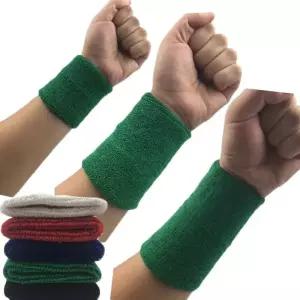 손목보호대 1개 손목 Sweatband 테니스 스포츠 팔찌 배구 체육관 받침대 땀 밴드 수건 보호대 8 11 15 cm