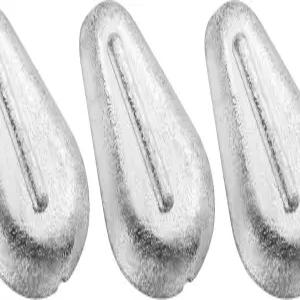 닥터피쉬 5팩 무롤 싱커 리드 낚시 무게 담수 메기 플랫 코인 디스크 뱅크 리버 서핑 소금물